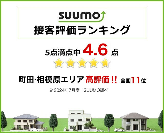 SUUMO接客評価ランキング